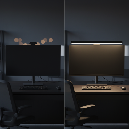 GameDesq™ LumiBar Pro – Premium Monitor Light Bar (No Screen Glare)
