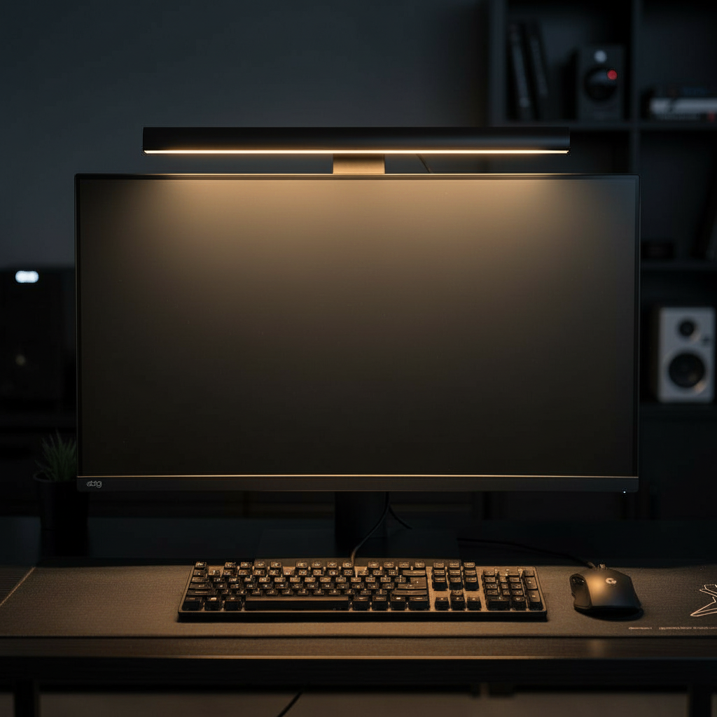 GameDesq™ LumiBar Pro – Premium Monitor Light Bar (No Screen Glare)