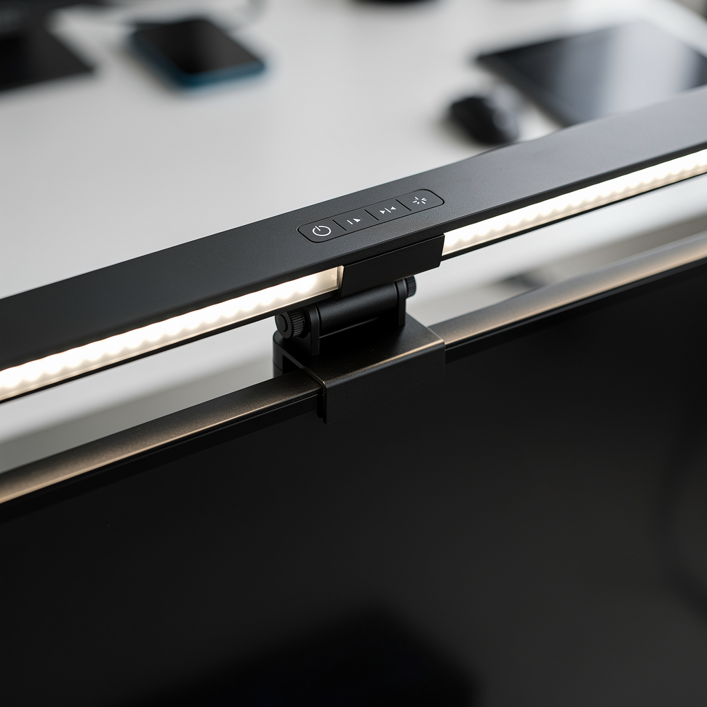 GameDesq™ LumiBar Pro – Premium Monitor Light Bar (No Screen Glare)